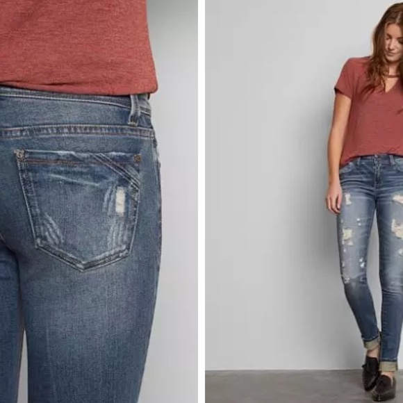 BUCKLE BLACK Exclusive Fit No. 53 Skinny Stretch Jean size 24x32 - Picture 8 of 9